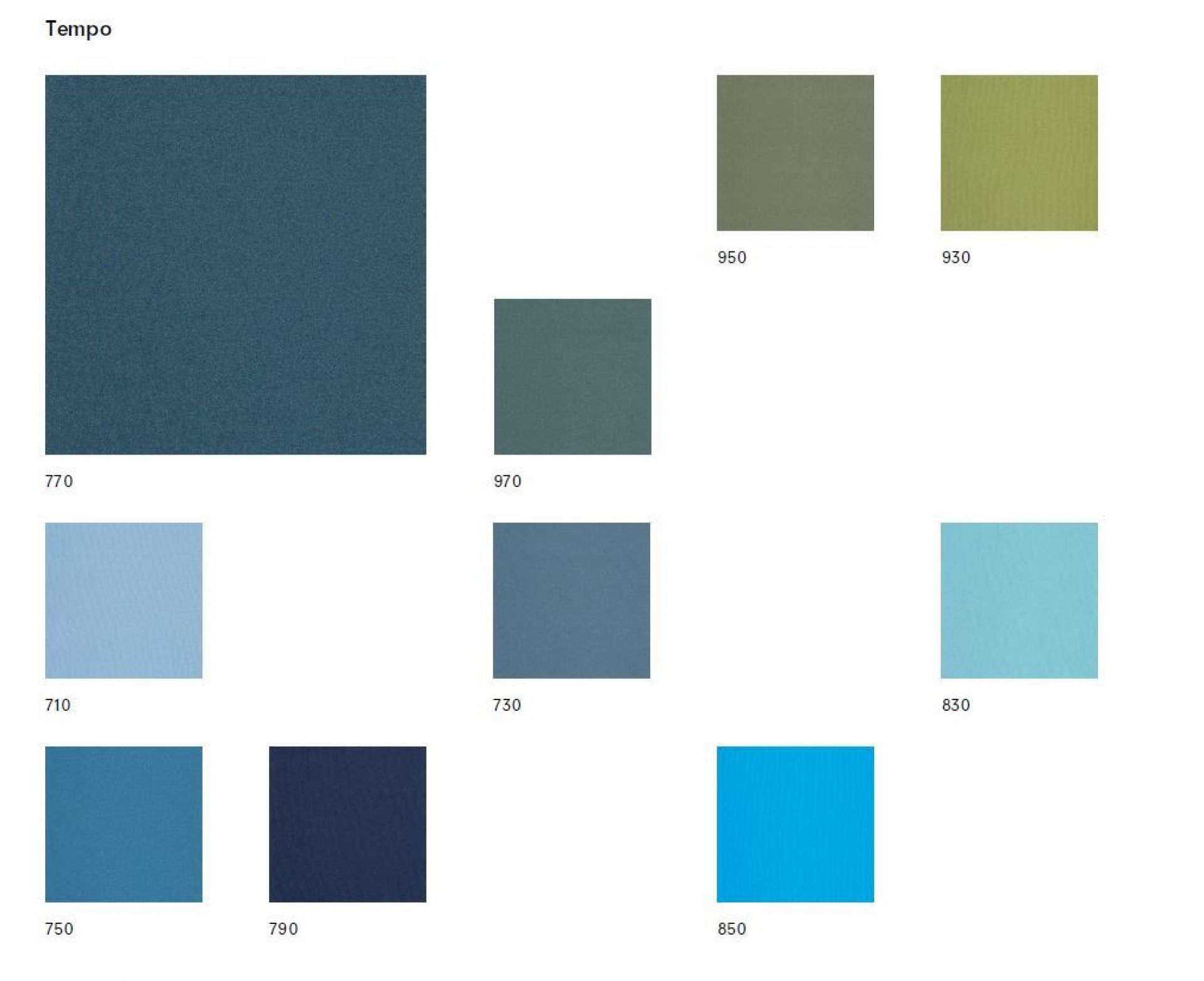 Fabric pattern card Tempo Kvadrat